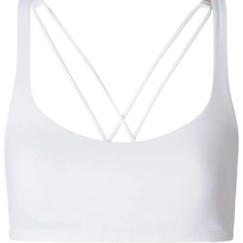 lululemon athletica White Strappy Sports Bra